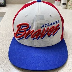 Men’s SnapBack Vintage Atlanta Braves baseball hat